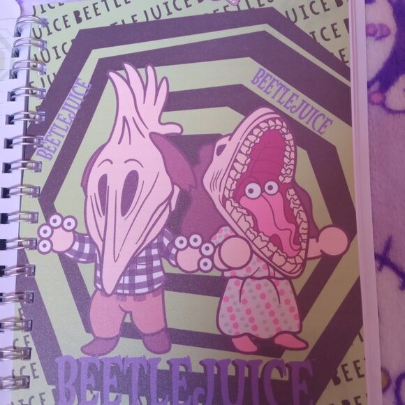 Beetlejuice Lined Notebook Journal - Picture 5 of 8